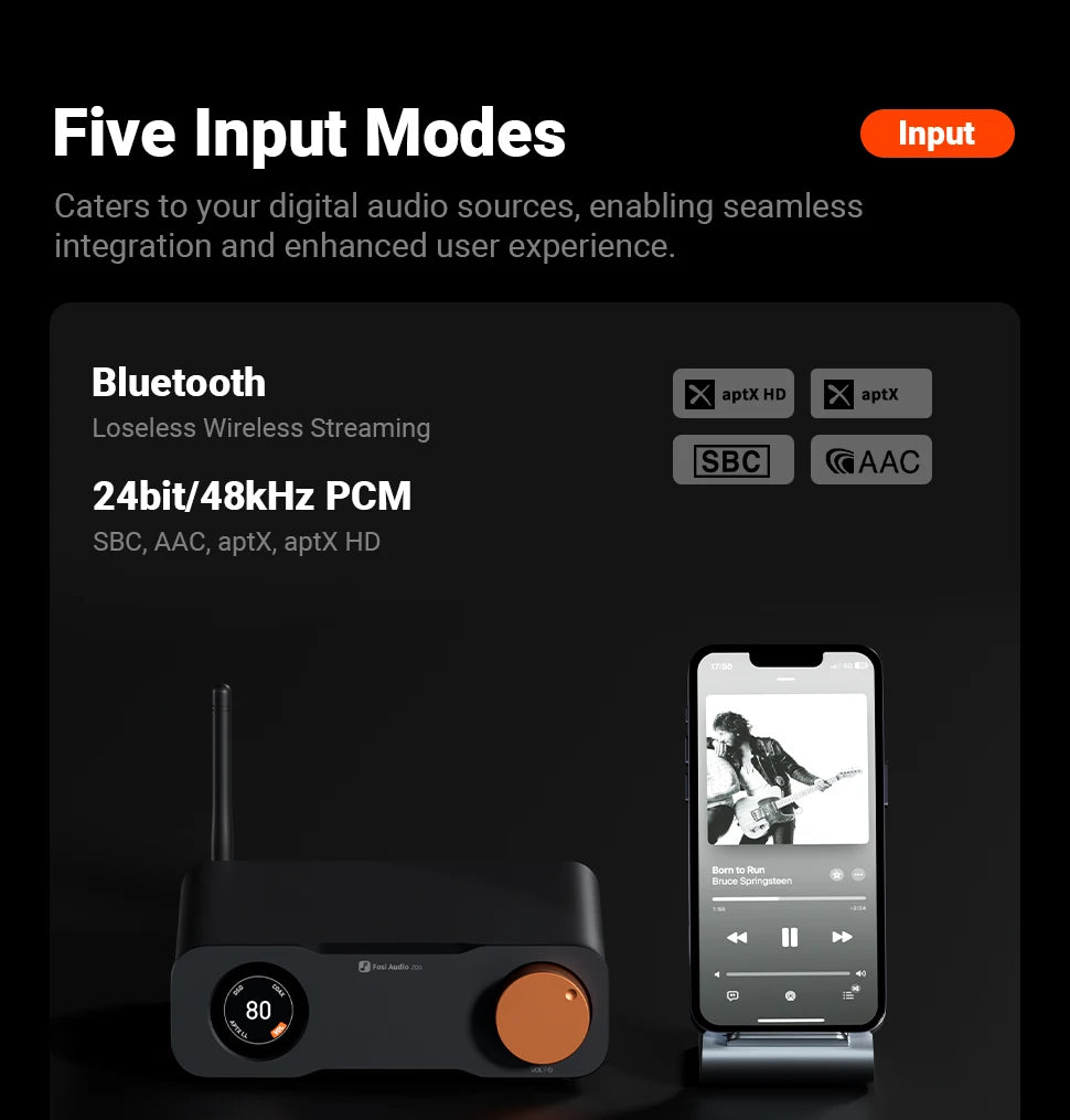 Fosi Audio ZD3 Bluetooth USB Desktop DAC with ARC