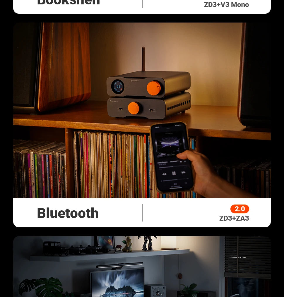 Fosi Audio ZD3 Bluetooth USB Desktop DAC with ARC