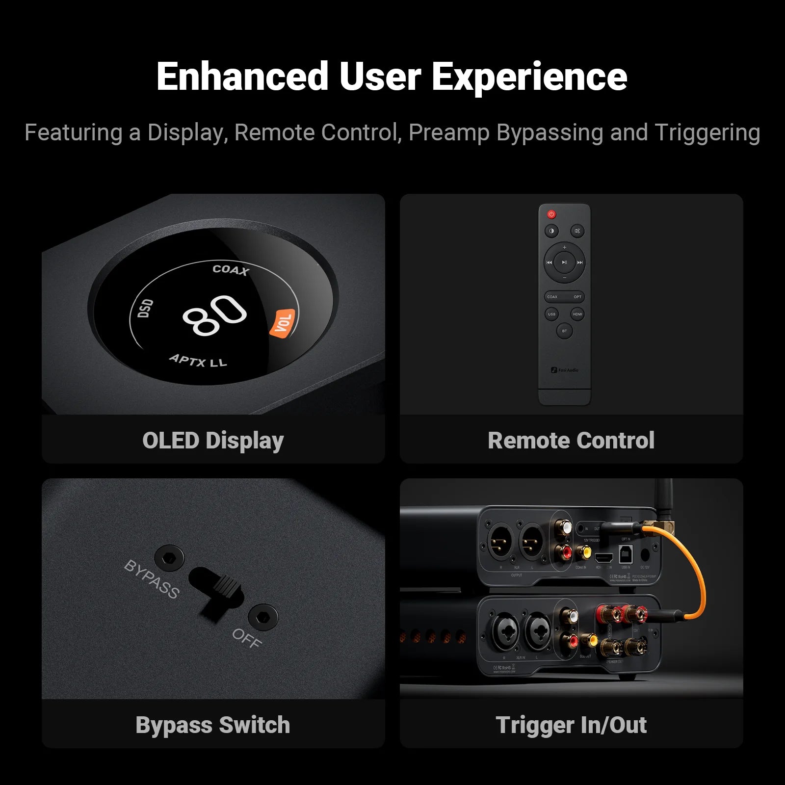 Fosi Audio ZD3 Bluetooth USB Desktop DAC with ARC