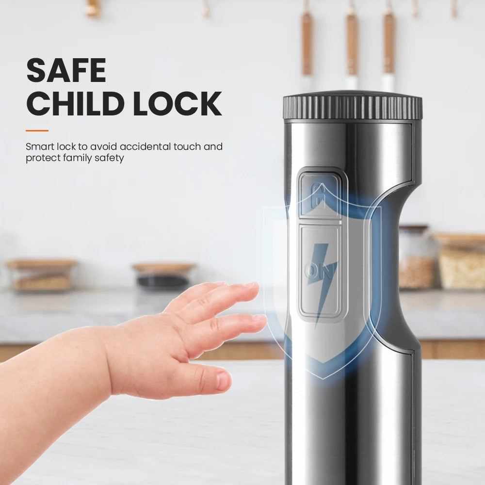 MIUI 1000W 4-in-1 Hand Immersion Blender Set