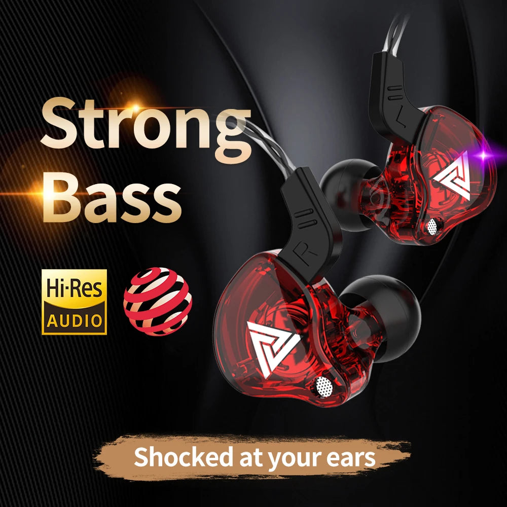 QKZ AK6 3.5mm Wired HiFi Earphones