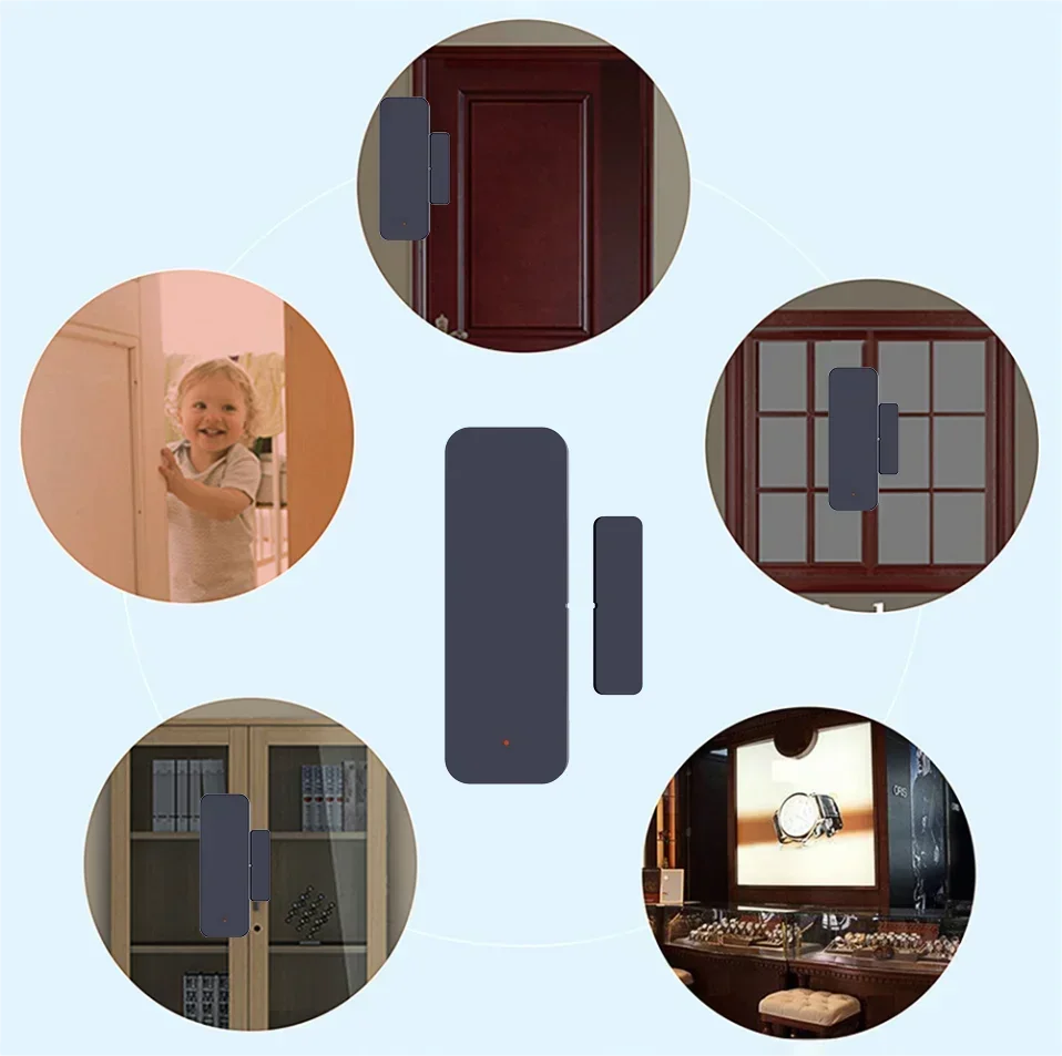 Tuya Zigbee/WiFi Door & Window Entry Sensor