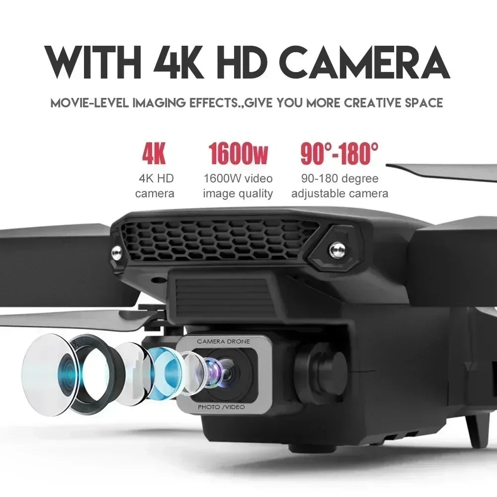E88 Pro Foldable FPV Drone with 4K Camera