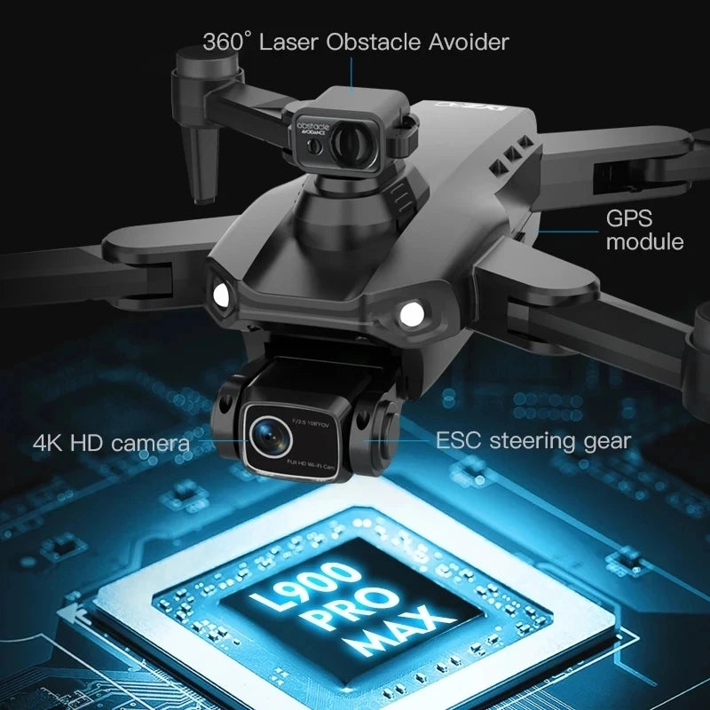 L900 Pro MAX 4K GPS Drone with Dual Camera