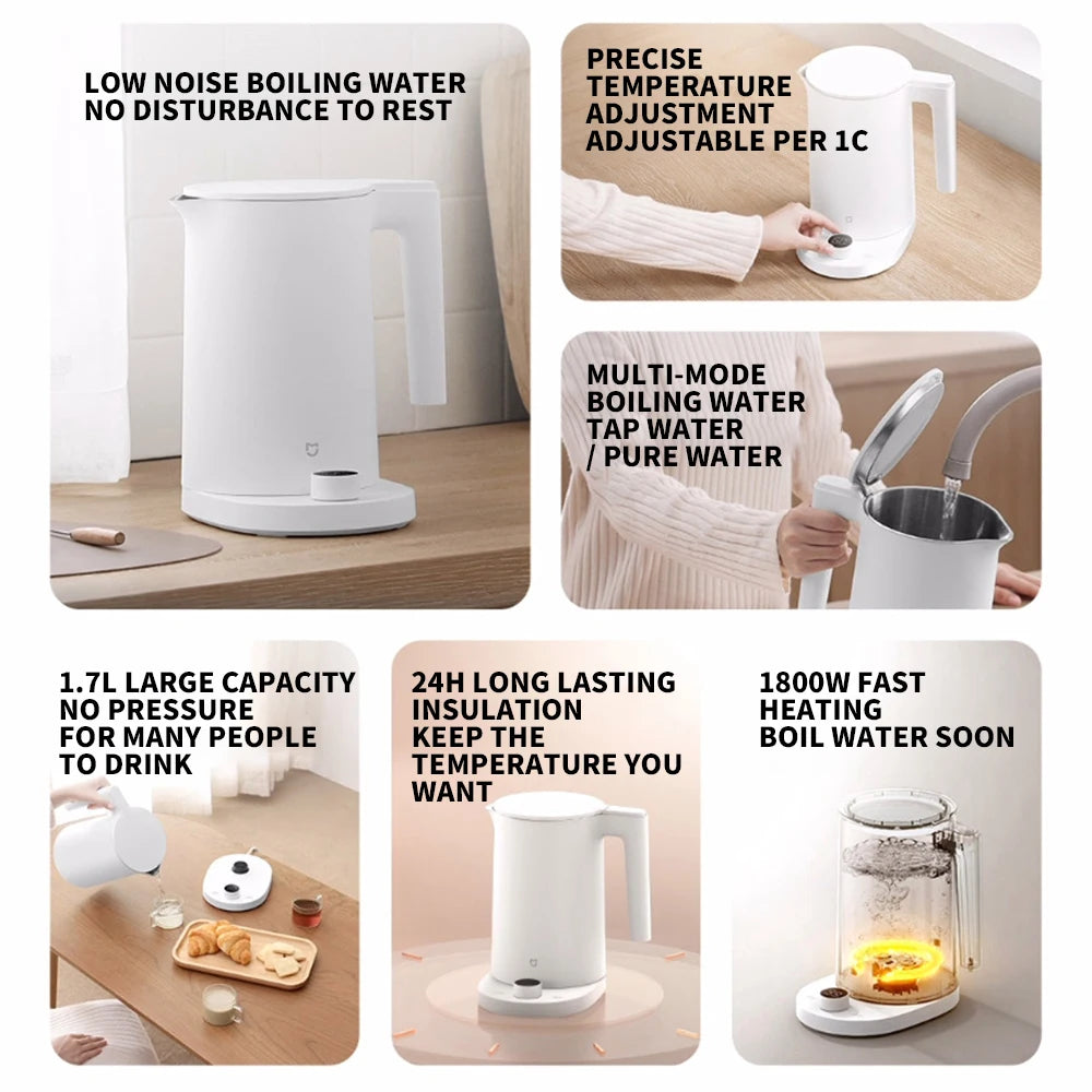 Xiaomi Mijia Smart Electric Kettle 2 Pro – LED Display
