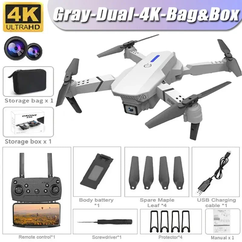 E88 Pro Foldable FPV Drone with 4K Camera