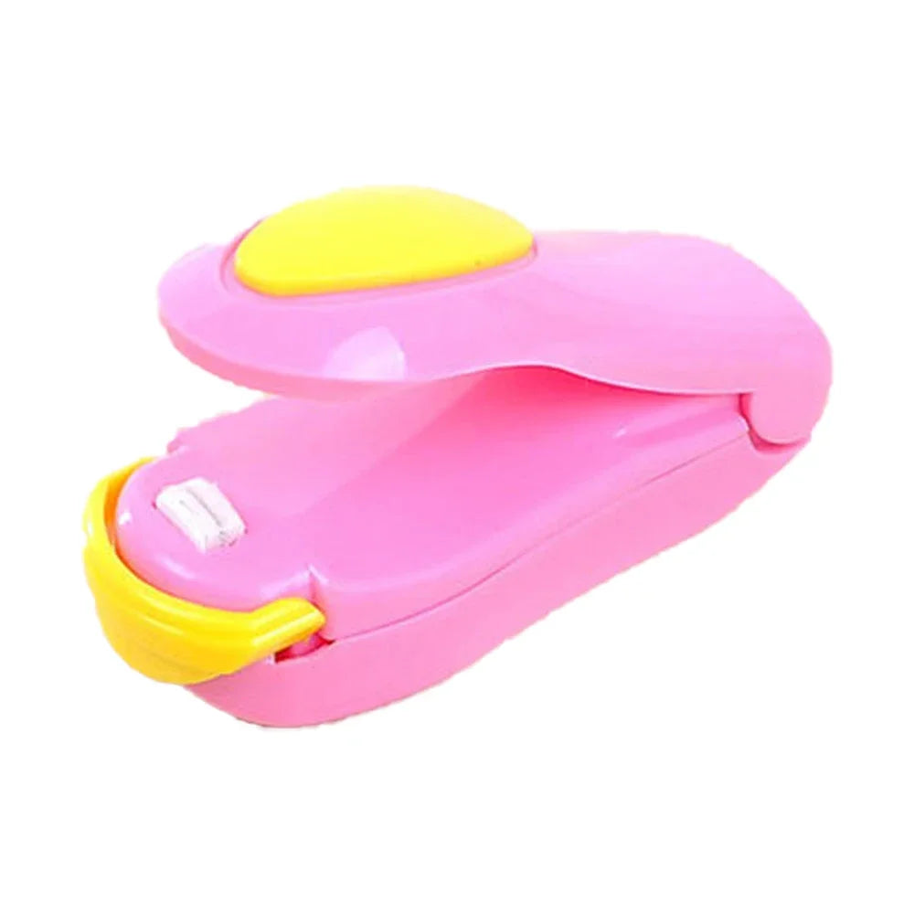 Mini Heat Sealing Machine & Food Bag Clip – Kitchen Storage Tool