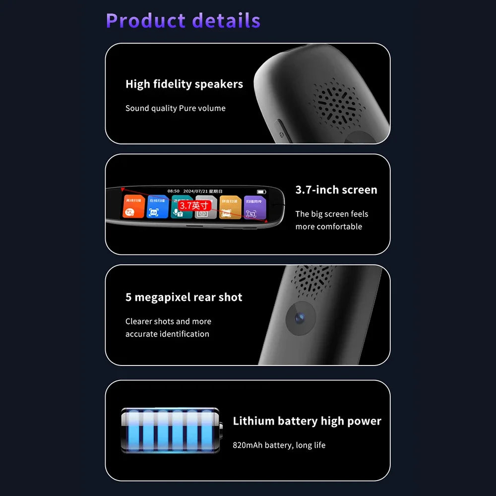 S65Pro Dictionary Translation Pen Scanner