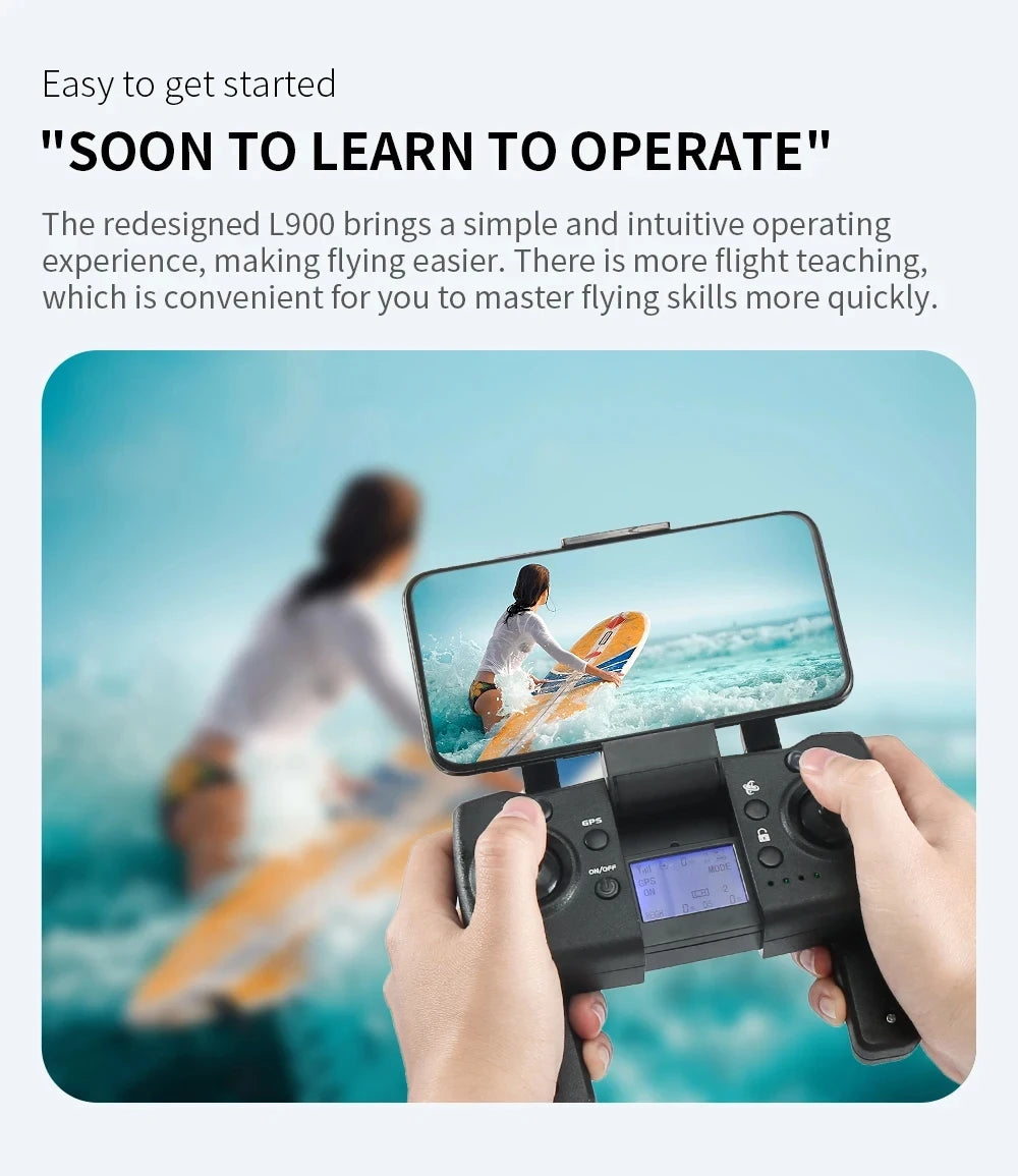 L900 Pro MAX 4K GPS Drone with Dual Camera