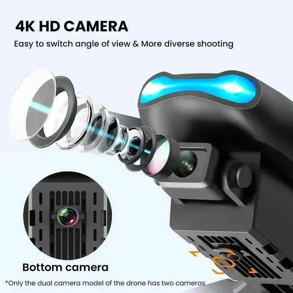 E99Pro 4K Foldable RC Drone with Dual Camera