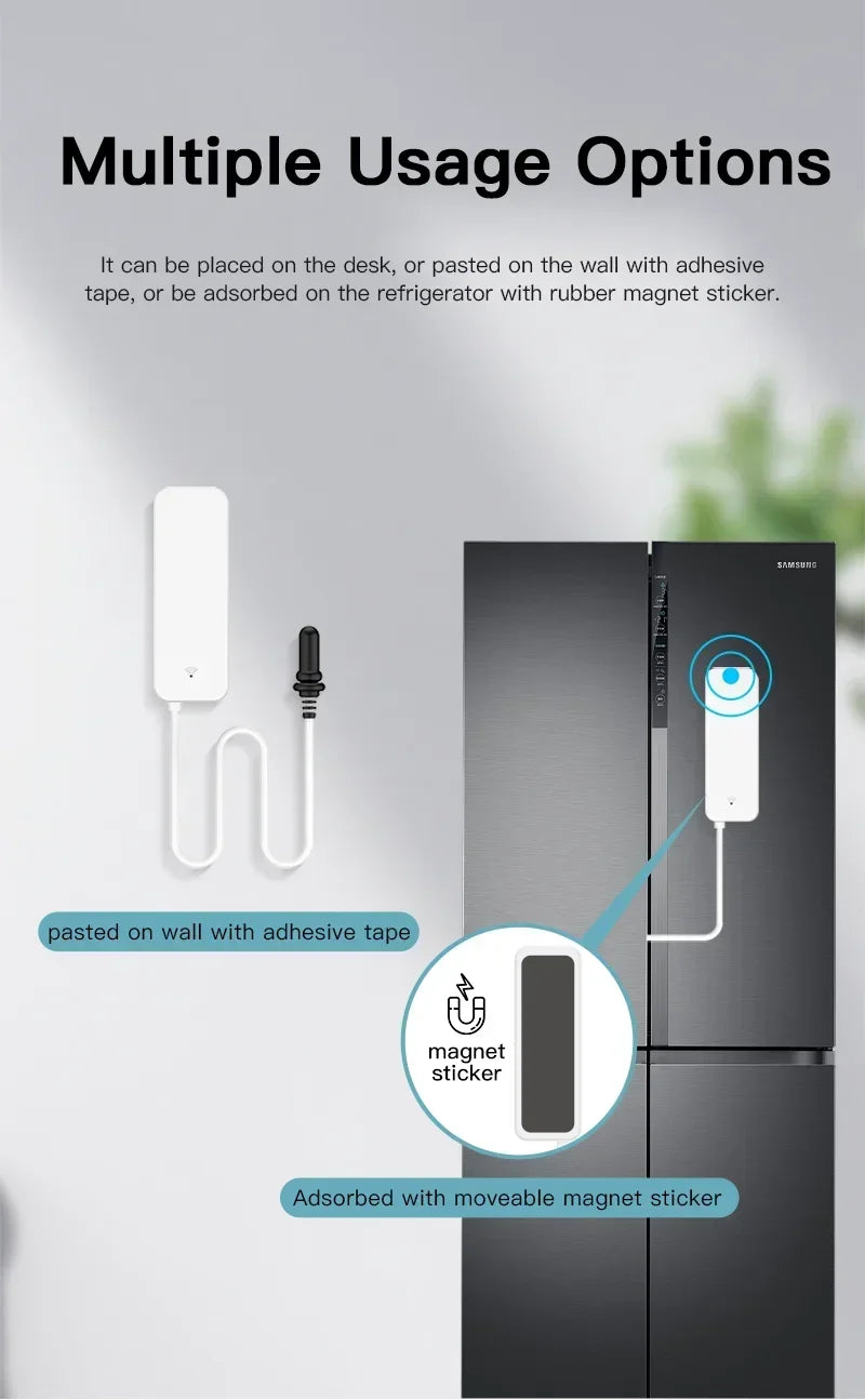 Tuya WiFi Temperature & Humidity Sensor with Probe