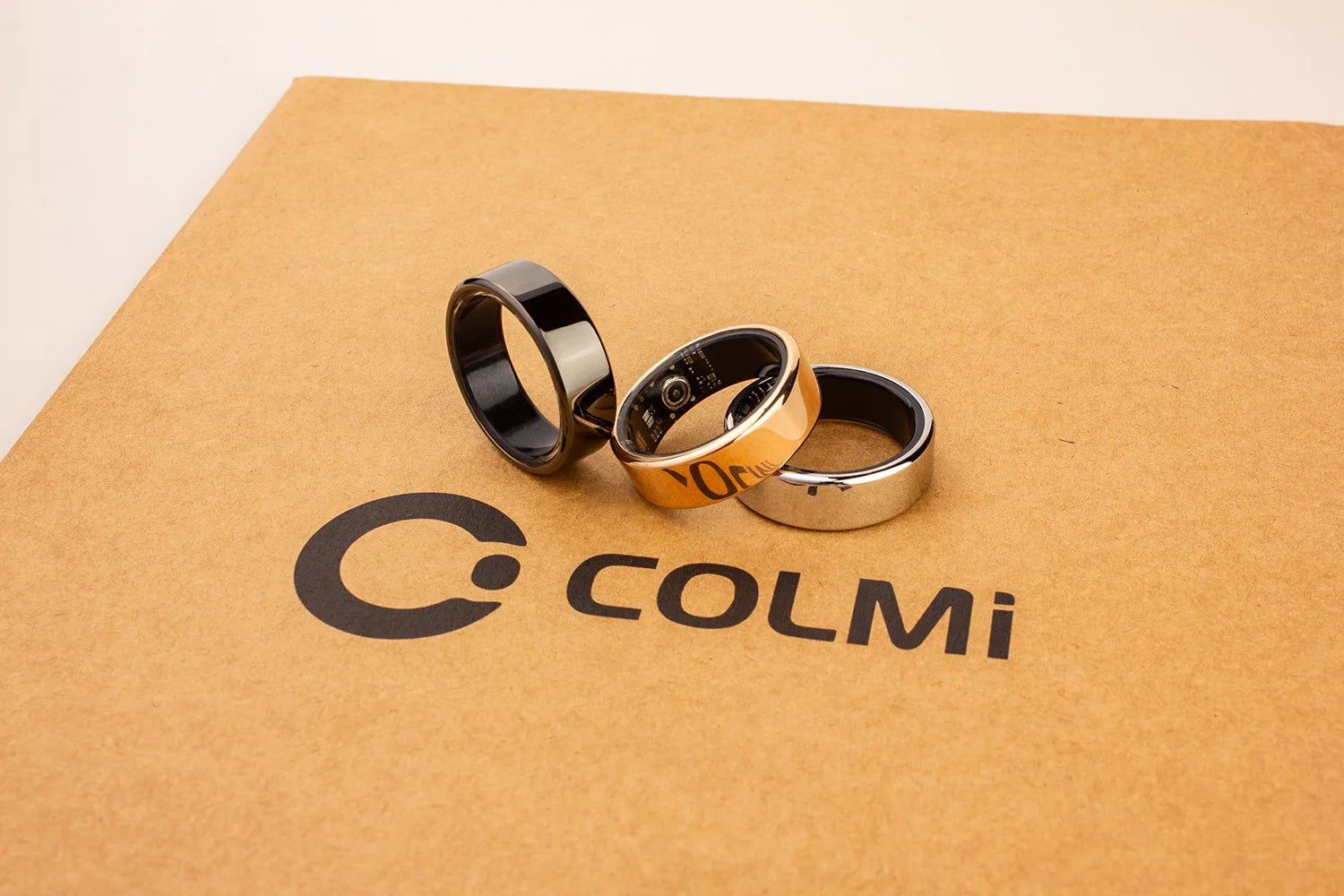 COLMI R02 Smart Ring – Health Monitor, 39-Day Battery, Waterproof with Charging Case