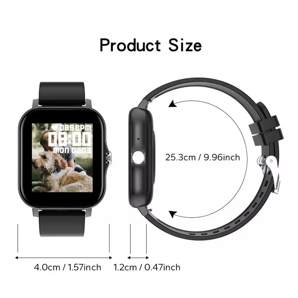 1.44" Bluetooth Smart Watch for Android & iOS