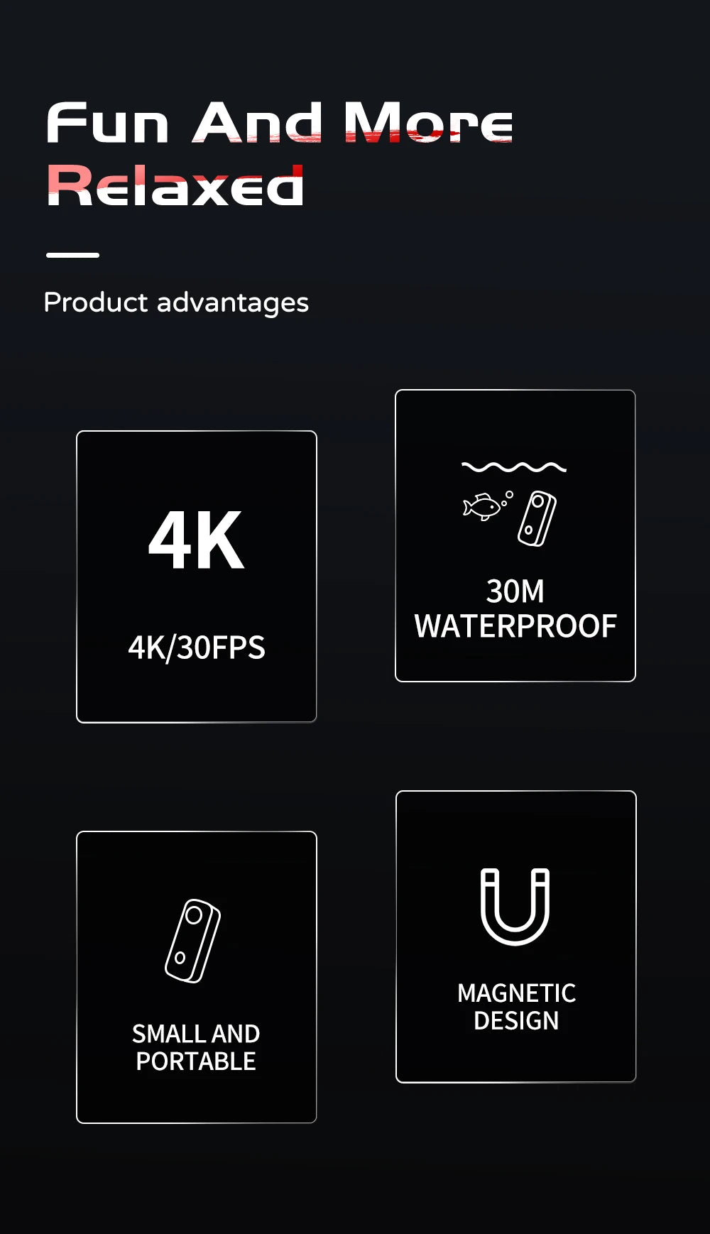 SJCAM C100/C100 Plus Mini 4K Action Camera