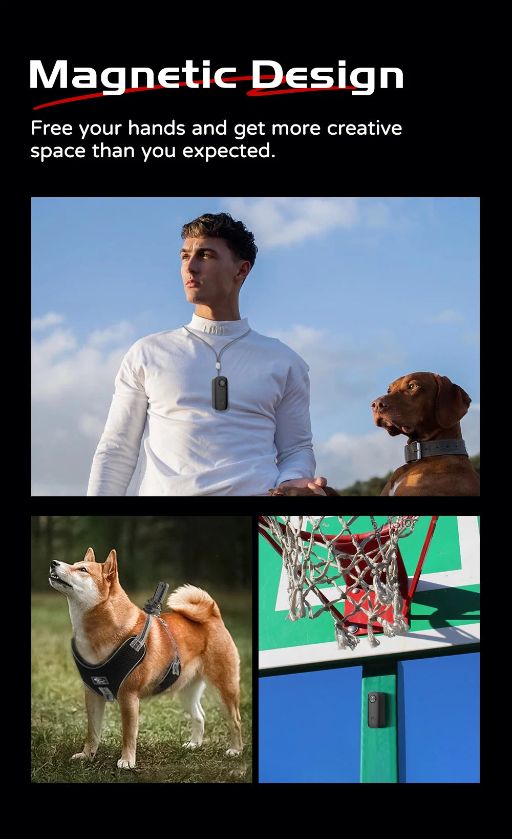 SJCAM C100/C100 Plus Mini 4K Action Camera