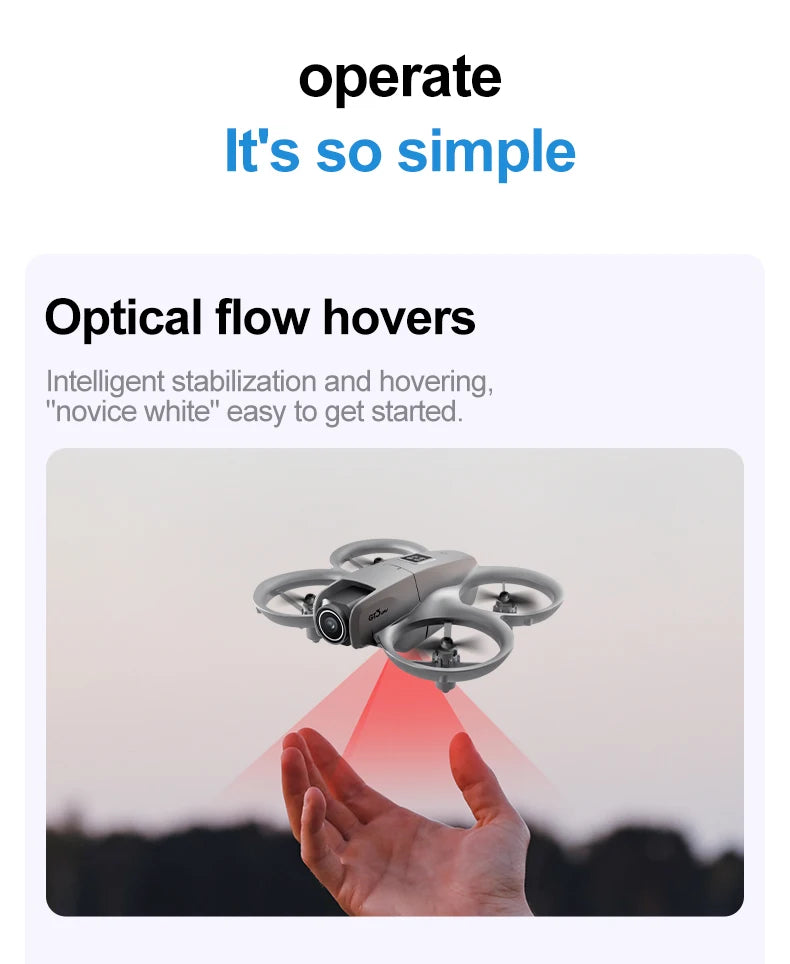GT3 GPS 8K Drone with Dual Cameras & Obstacle Avoidance