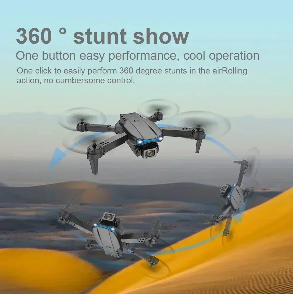 E99Pro 4K Foldable RC Drone with Dual Camera