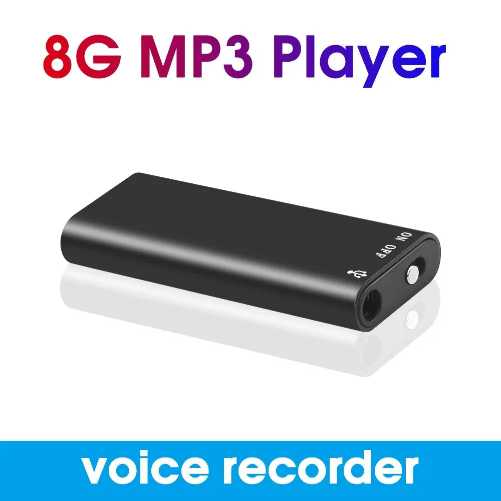 3-in-1 Professional Digital Voice Recorder & MP3 Player