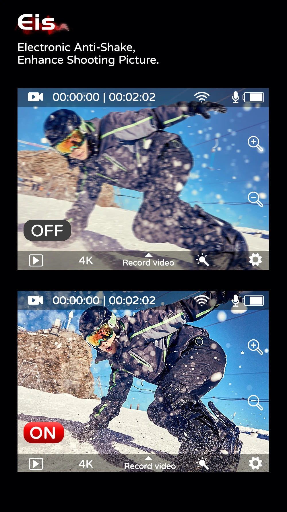 SJCAM C100/C100 Plus Mini 4K Action Camera