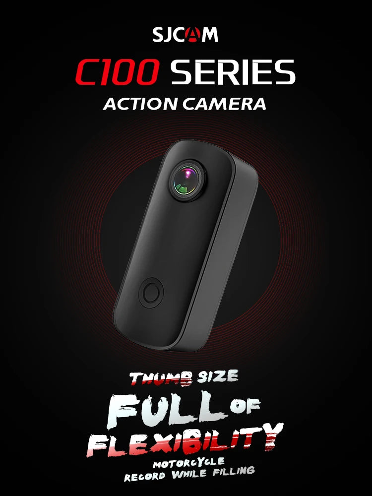 SJCAM C100/C100 Plus Mini 4K Action Camera