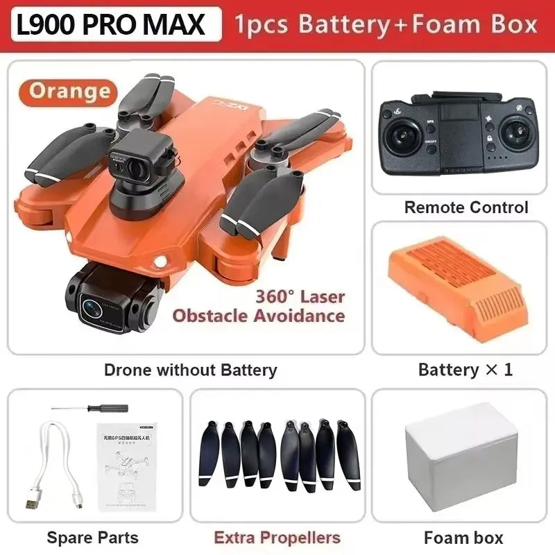 L900 Pro MAX 4K GPS Drone with Dual Camera