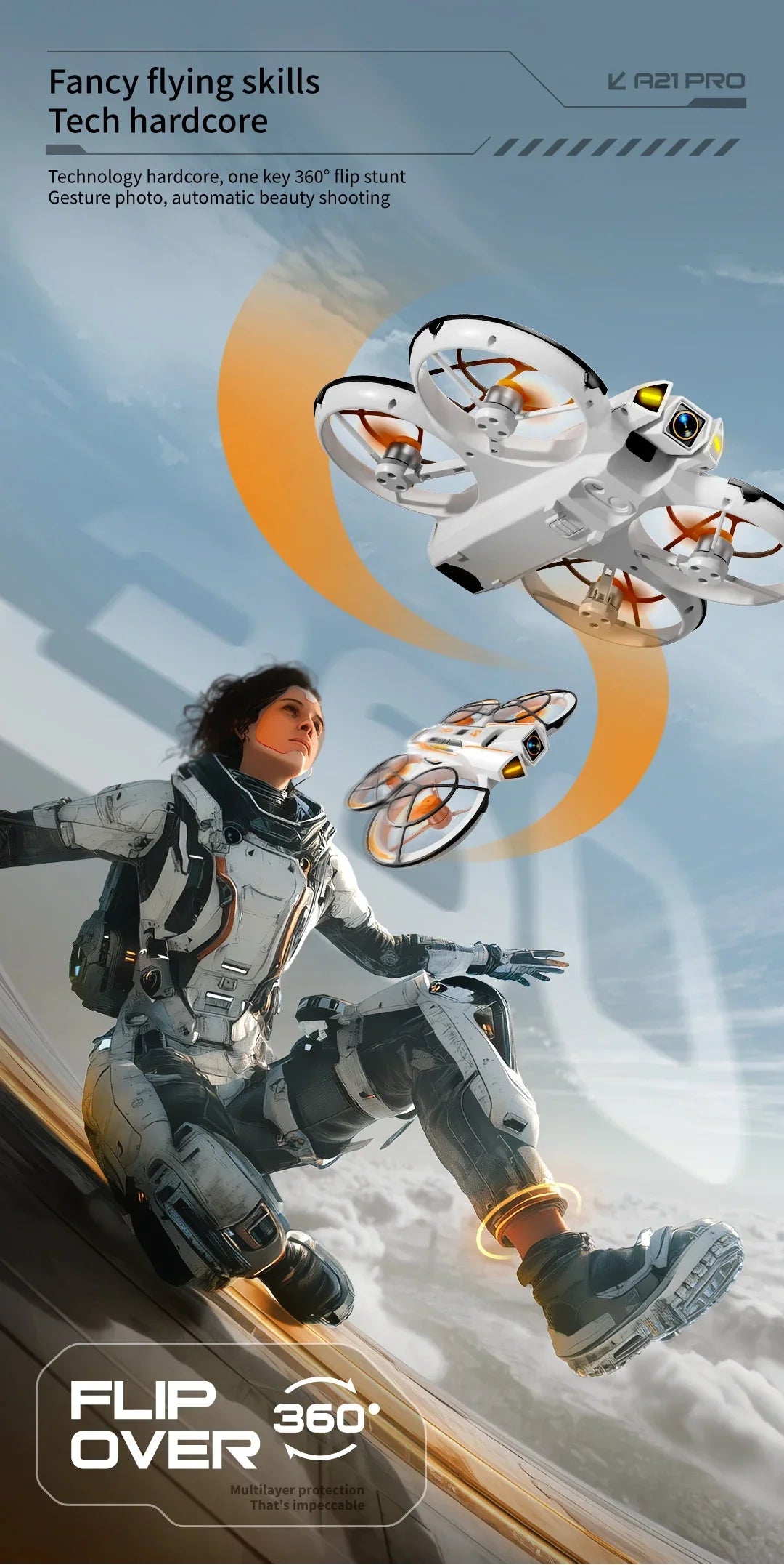 For Xiaomi New A21 Pro Mini Drone 4K Professional 8K HD Camera with Screen RC Dron Brushless Motor Obstacle Avoidance Quadcopter