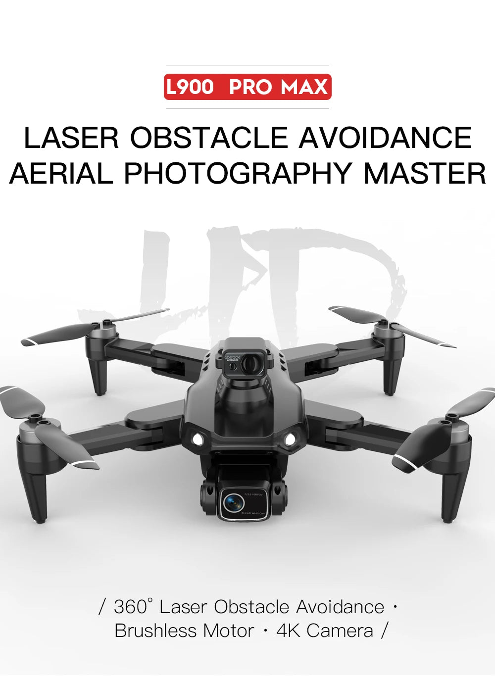 L900 Pro MAX 4K GPS Drone with Dual Camera