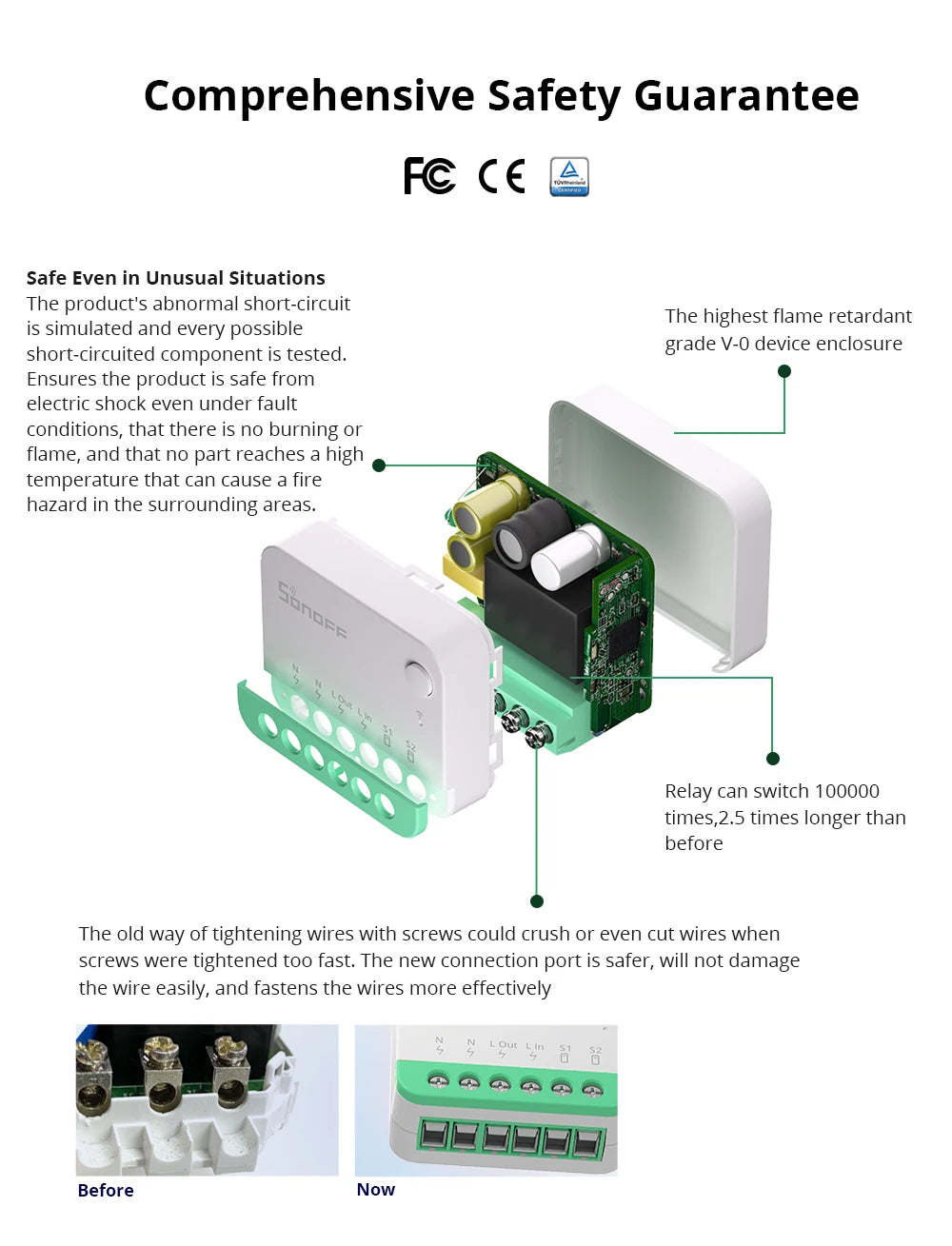 Sonoff Mini R4 Matter WiFi Smart Light Switch