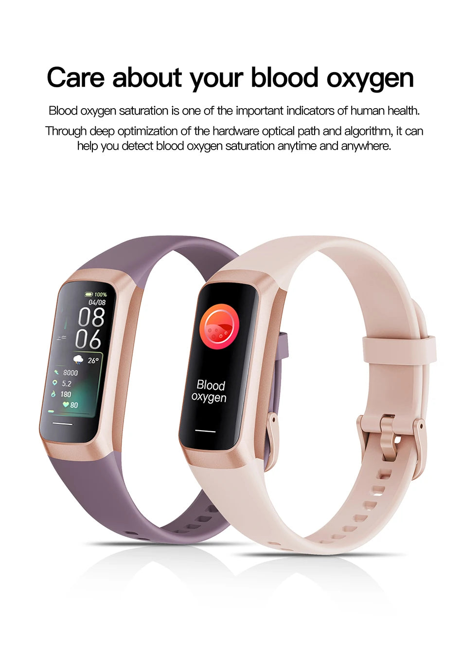 LIGE AMOLED Smart Watch for Men & Women