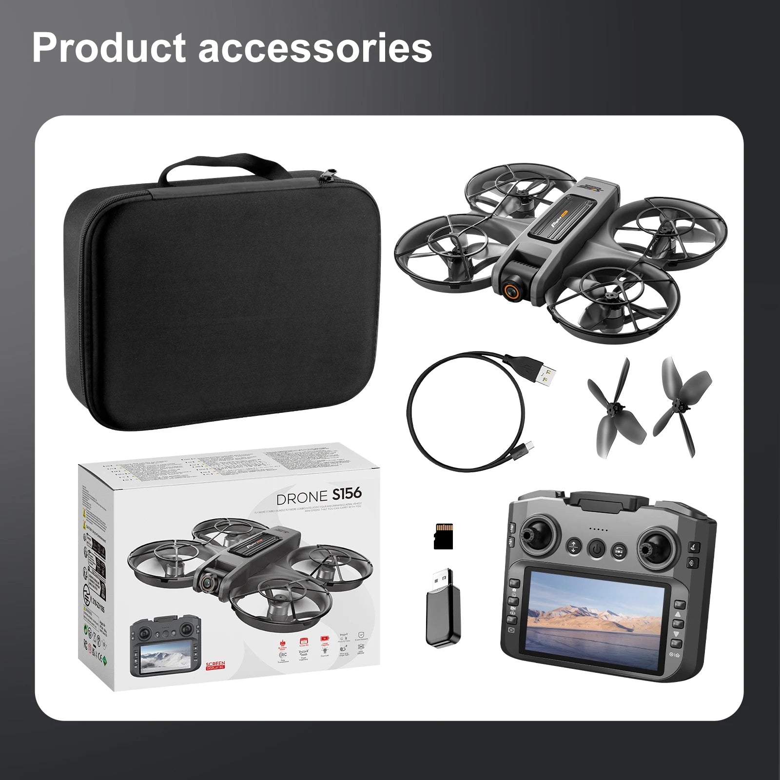 S156 8K GPS RC Drone with Dual HD Camera