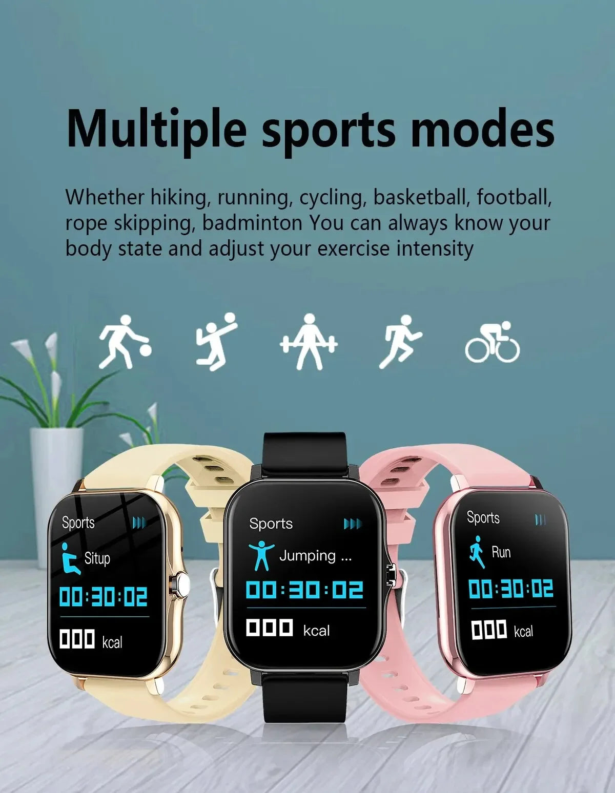 Xiaomi 2025 Bluetooth Smart Watch for Men & Women