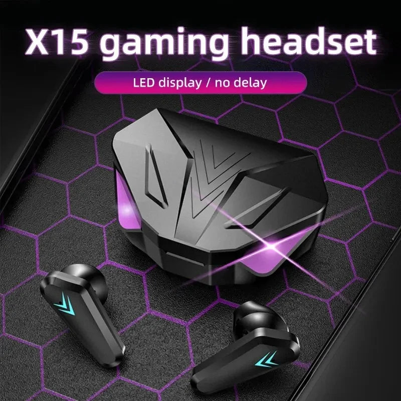 X15 TWS Wireless Gaming Earbuds
