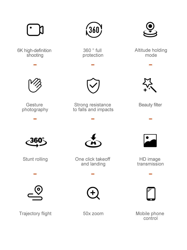 4DRC V37 Mini 8K Drone with 4K HD Camera & WiFi FPV