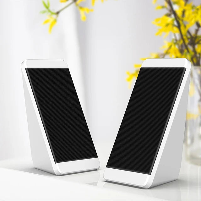 USB Portable Stereo PC Speaker for Laptop