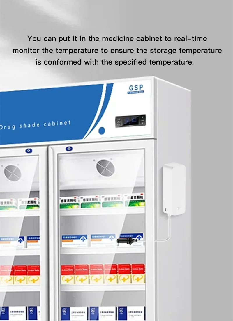 Tuya WiFi Temperature & Humidity Sensor with Probe