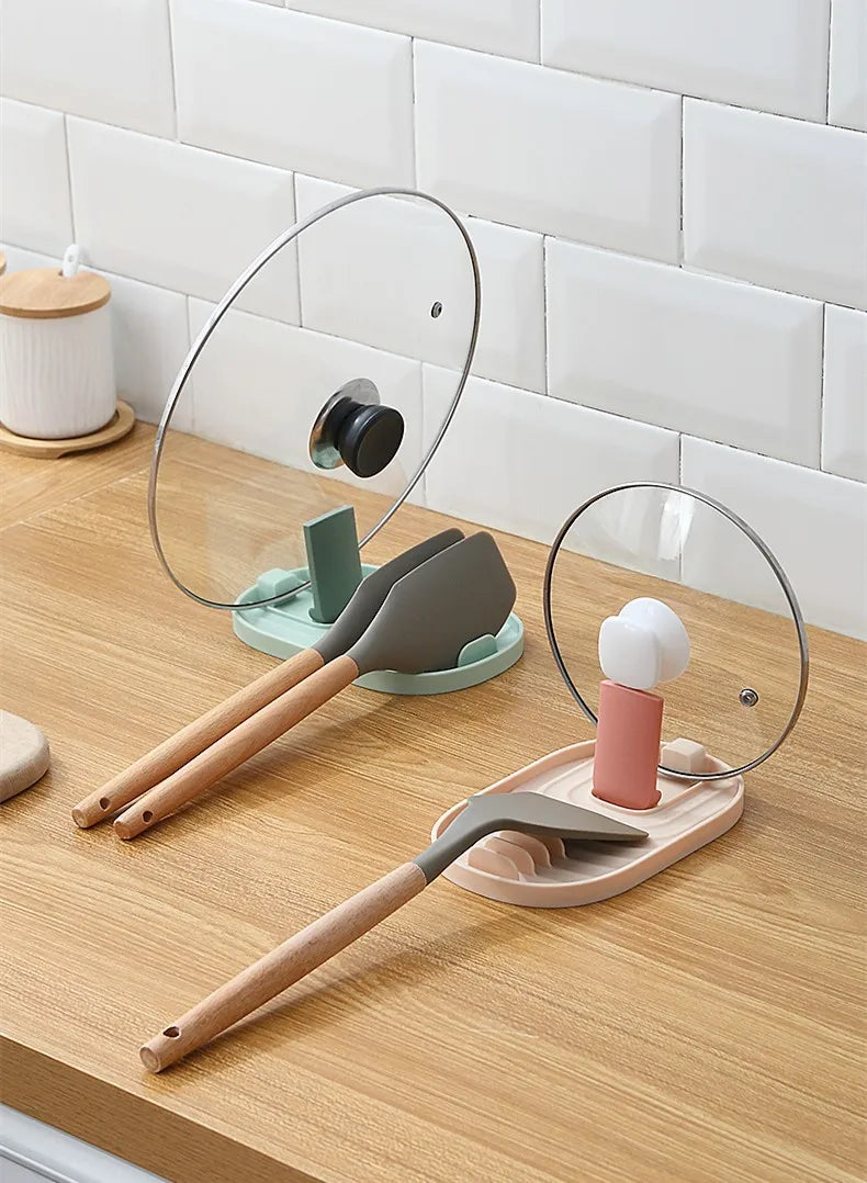 Heat-Resistant Kitchen Spoon Holder Rack