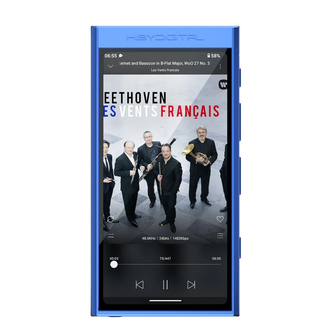 HiBy M300 Android 13 HiFi Music Player