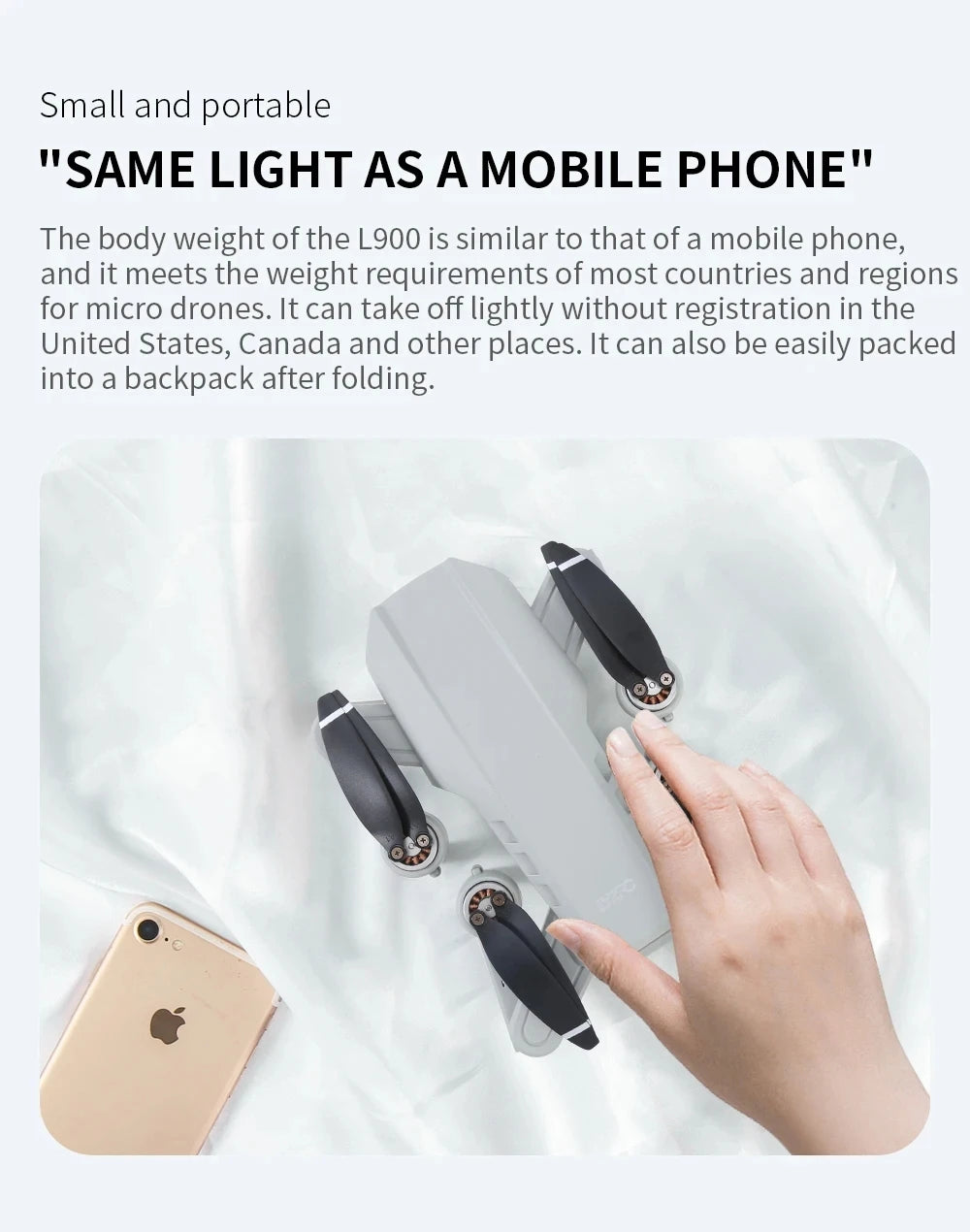 L900 Pro MAX 4K GPS Drone with Dual Camera