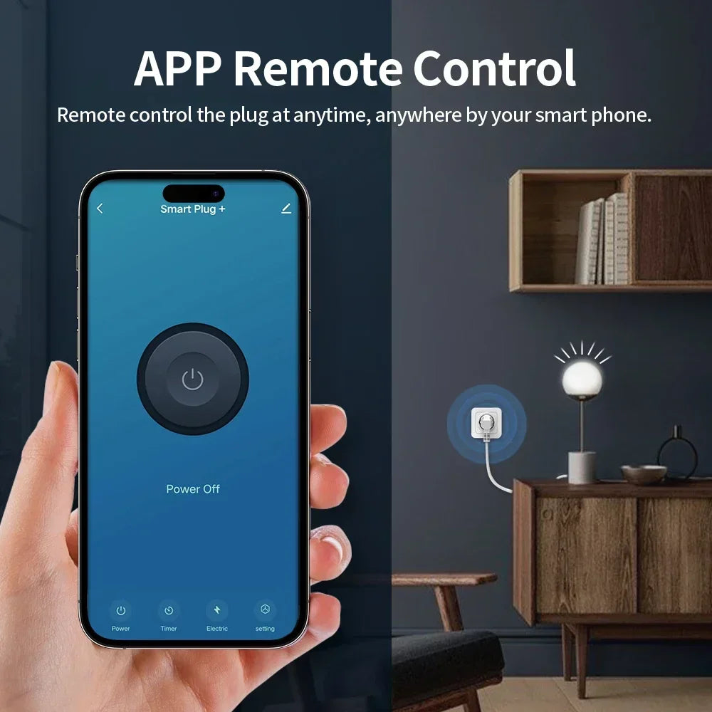 TNCE Tuya WiFi/Zigbee EU Smart Plug 16A/20A