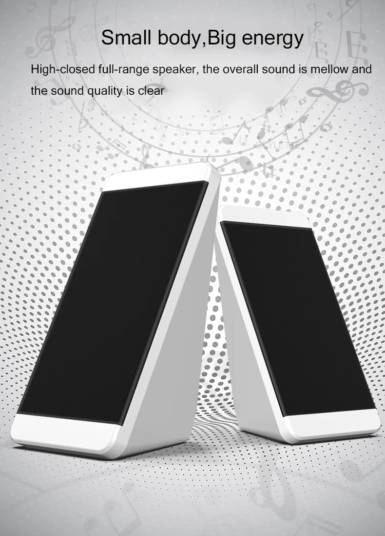 USB Portable Stereo PC Speaker for Laptop