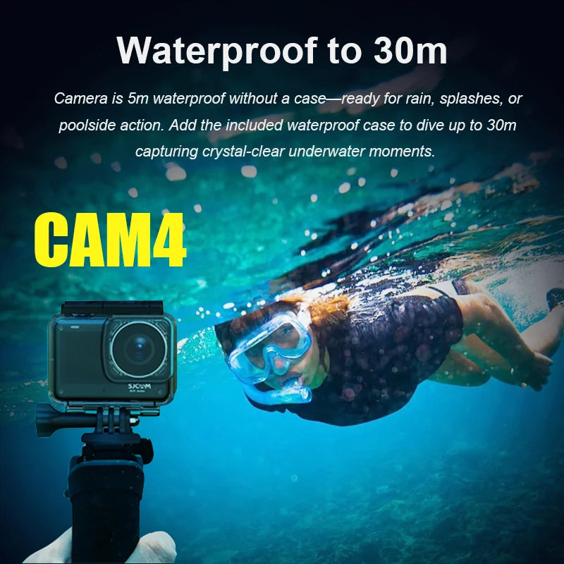 SJCAM CAM4 4K Action Camera with Touch Screen