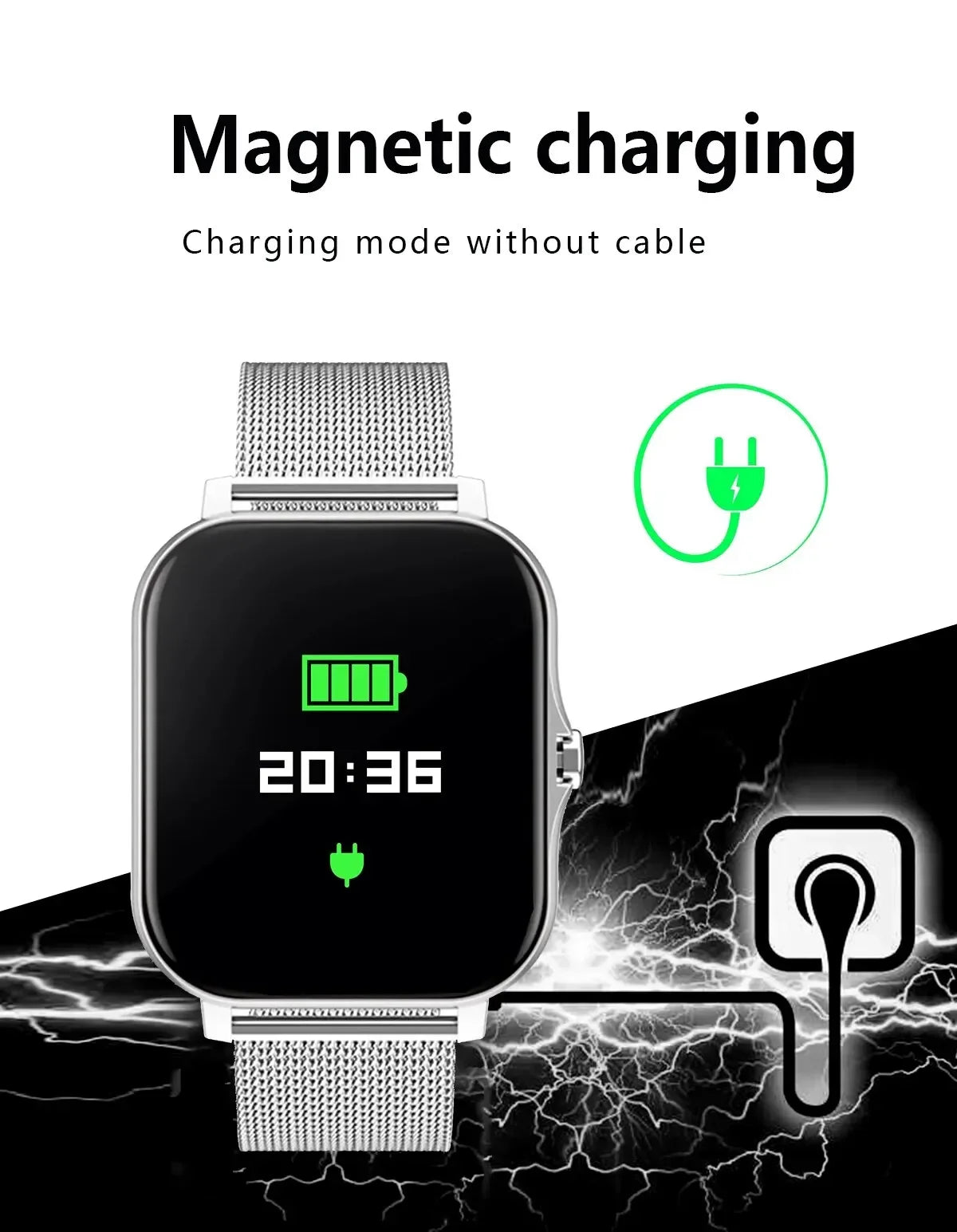 Xiaomi 2025 Bluetooth Smart Watch for Men & Women