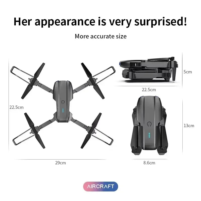 ZHENDUO E99 Pro Mini Drone with Dual HD Camera
