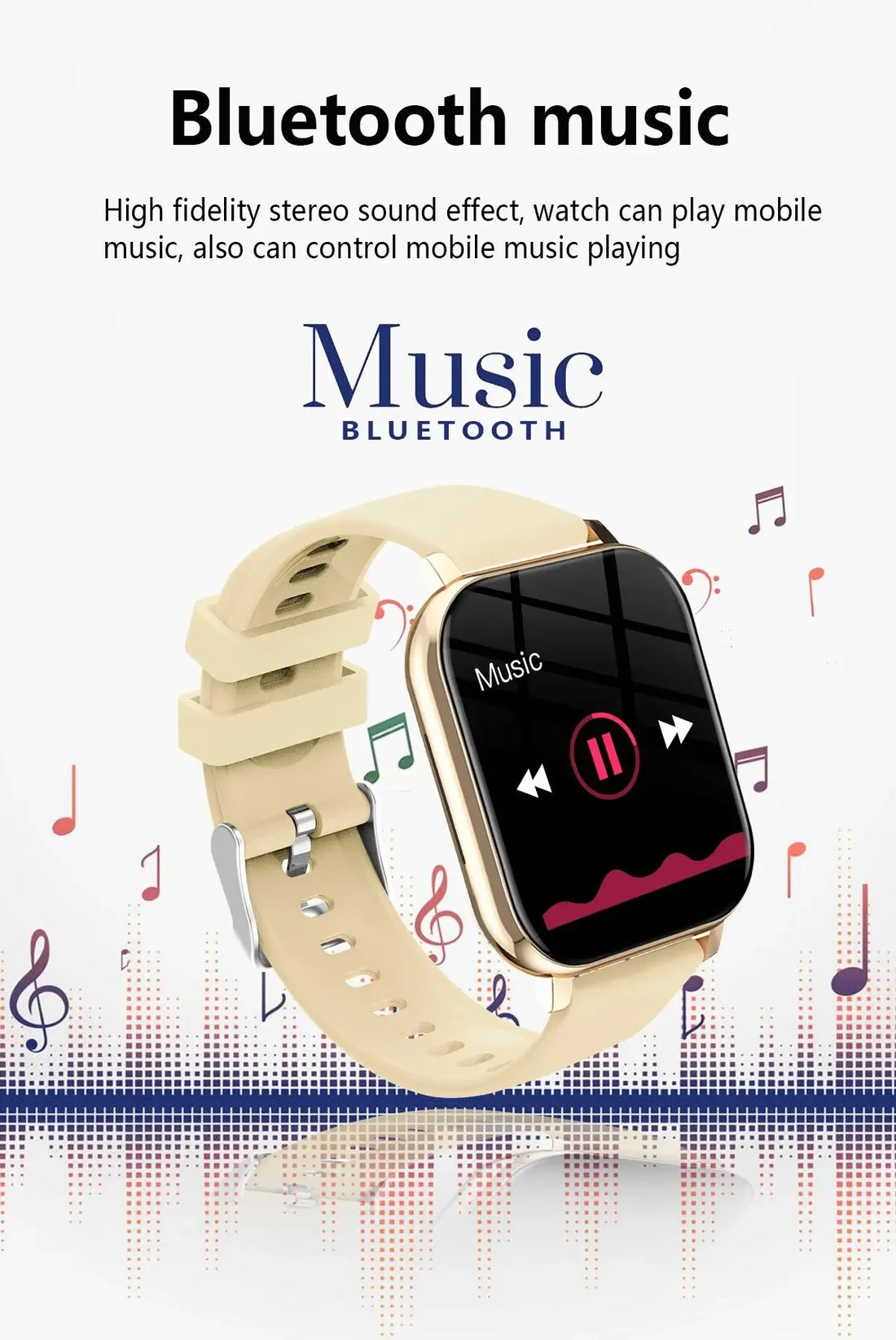 Xiaomi 2025 Bluetooth Smart Watch for Men & Women