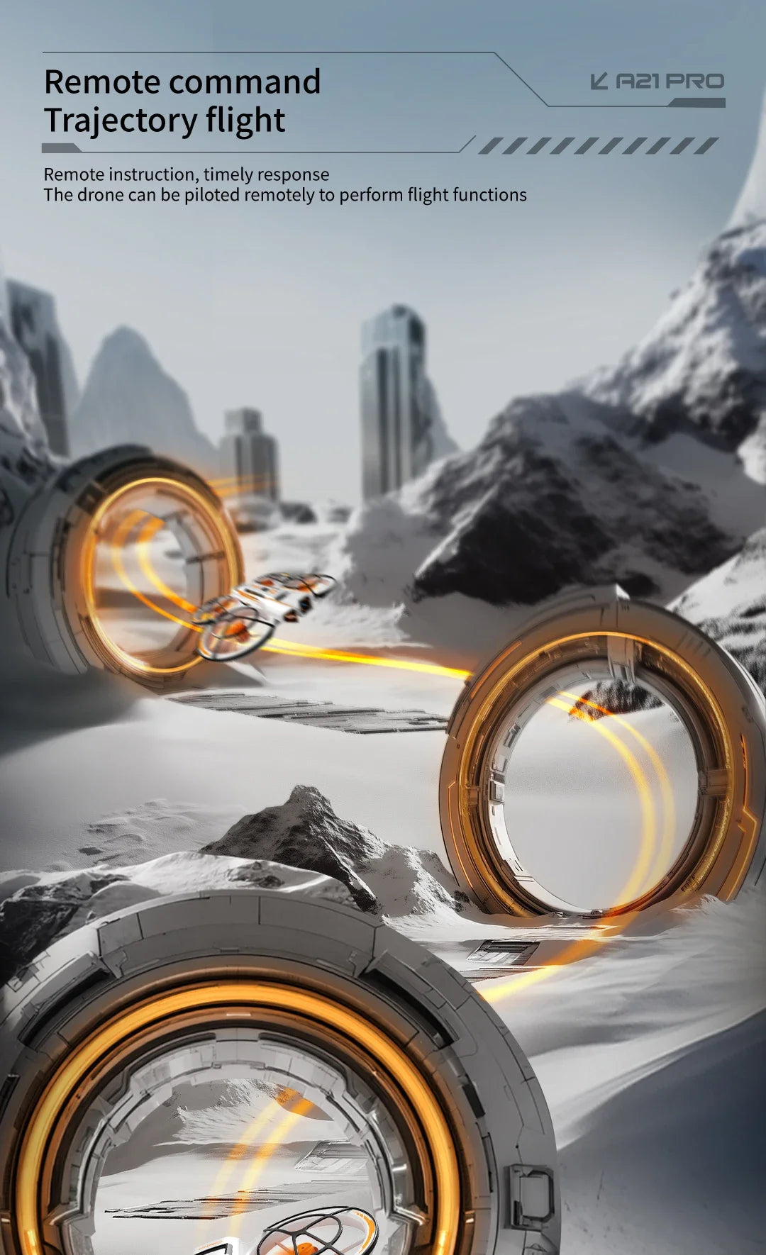 For Xiaomi New A21 Pro Mini Drone 4K Professional 8K HD Camera with Screen RC Dron Brushless Motor Obstacle Avoidance Quadcopter