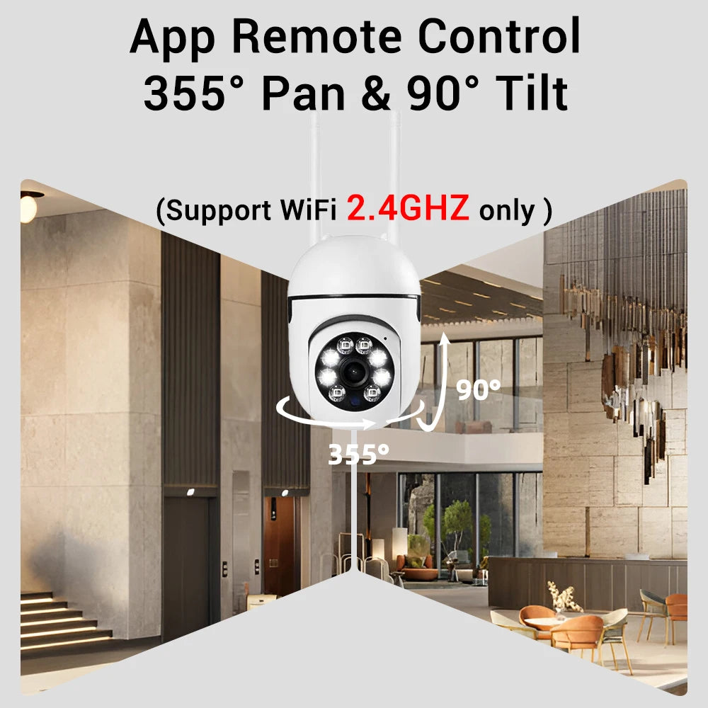 O-Kam Pro 8MP WiFi Outdoor IP Camera with 5X Zoom