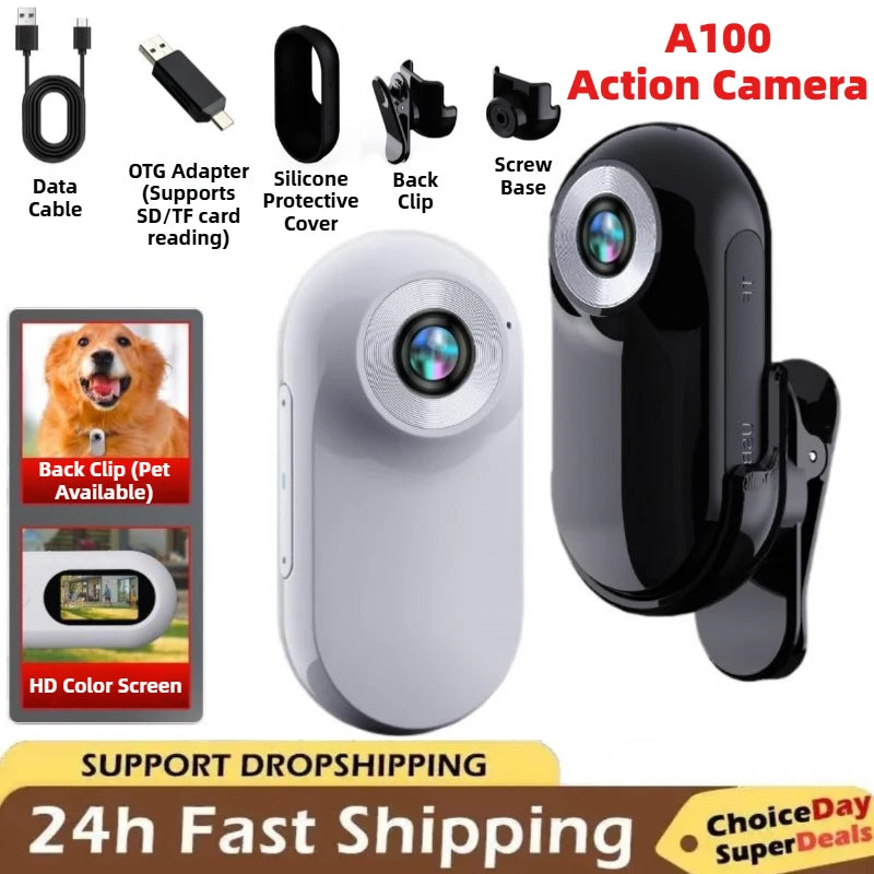 A100 Mini 1080P HD Action Camera
