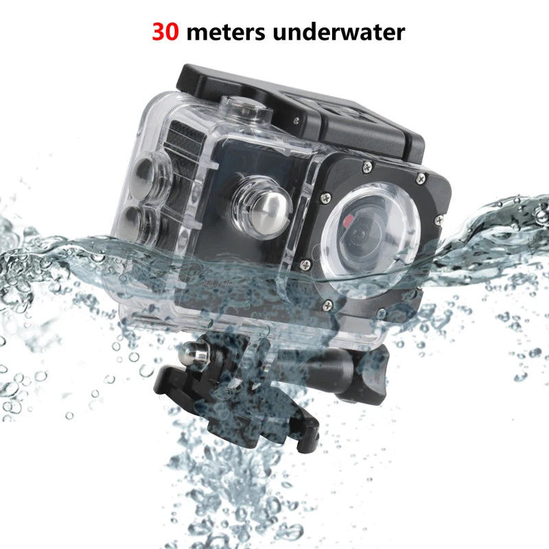 4K Ultra HD Action Camera with WiFi & Waterproof Case