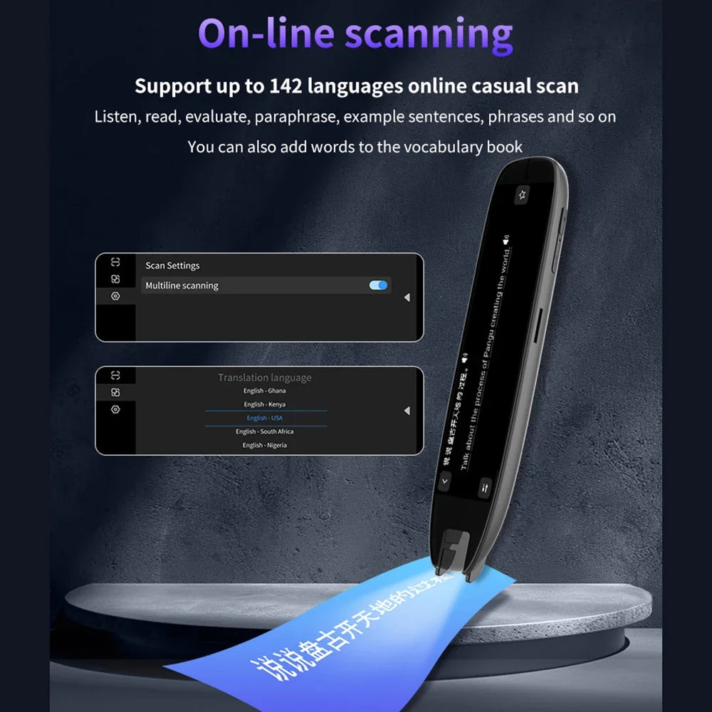 S65Pro Dictionary Translation Pen Scanner