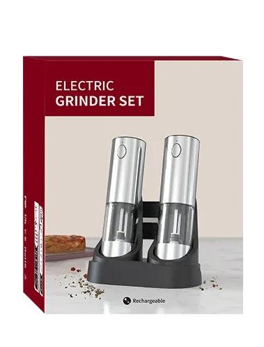 Electric Rechargeable Salt And Pepper Grinder